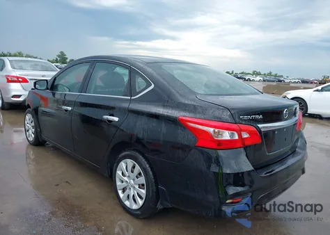 2018 Nissan Sentra S z USA, uszkodzony, nr VIN 3N1AB7AP4JY226216